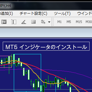 ＭＴ５、インジケータ追加